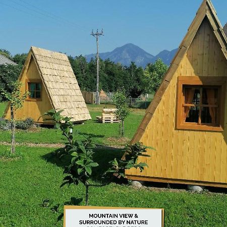 Glamping Mohorjev grunt Hotell Preddvor Exteriör bild